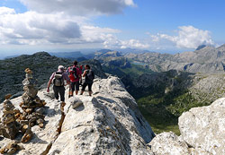 The mountains of the Tramuntana